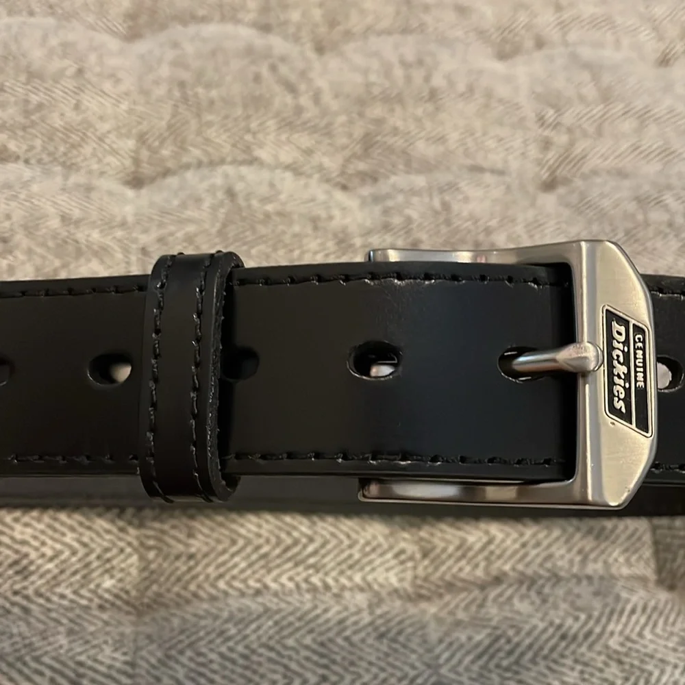 Dickies leather belt size 34